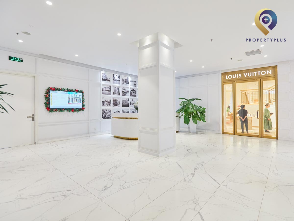 Reception lobby of International Centre with modern design